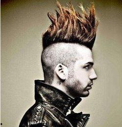 欧美朋克男穿孔图片,穿孔艺术下的叛逆与自由